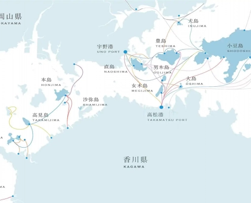Setouchi triennale map Setouchi triennale map