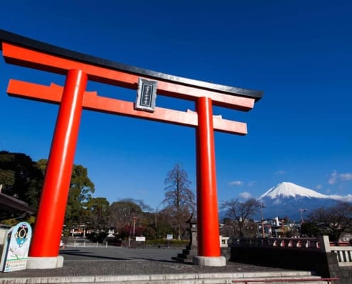 Fujisan Hongu Sengen Taisha Shrine, Shizuoka The best view of Mount Fuji Fujisan Hongu Sengen Taisha Shrine, Shizuoka