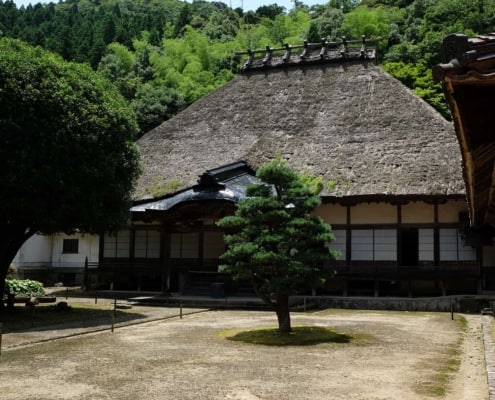 Tsuwano, Shimane Tatched house in Tsuwano, Shimane